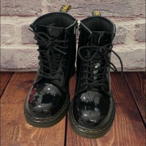Dr. Martens Youth Delaney Lace Up Boots